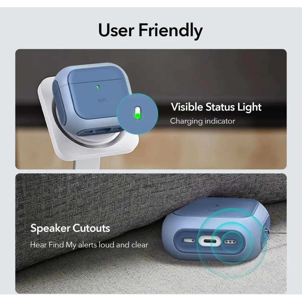 Etui ESR Orbit Halolock MagSafe Apple AirPods 4 Blue