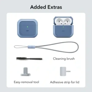 Kup ESR Orbit Halolock MagSafe Apple AirPods 4 Blau - ESR860 - {ean13} - Sklep Home Screen