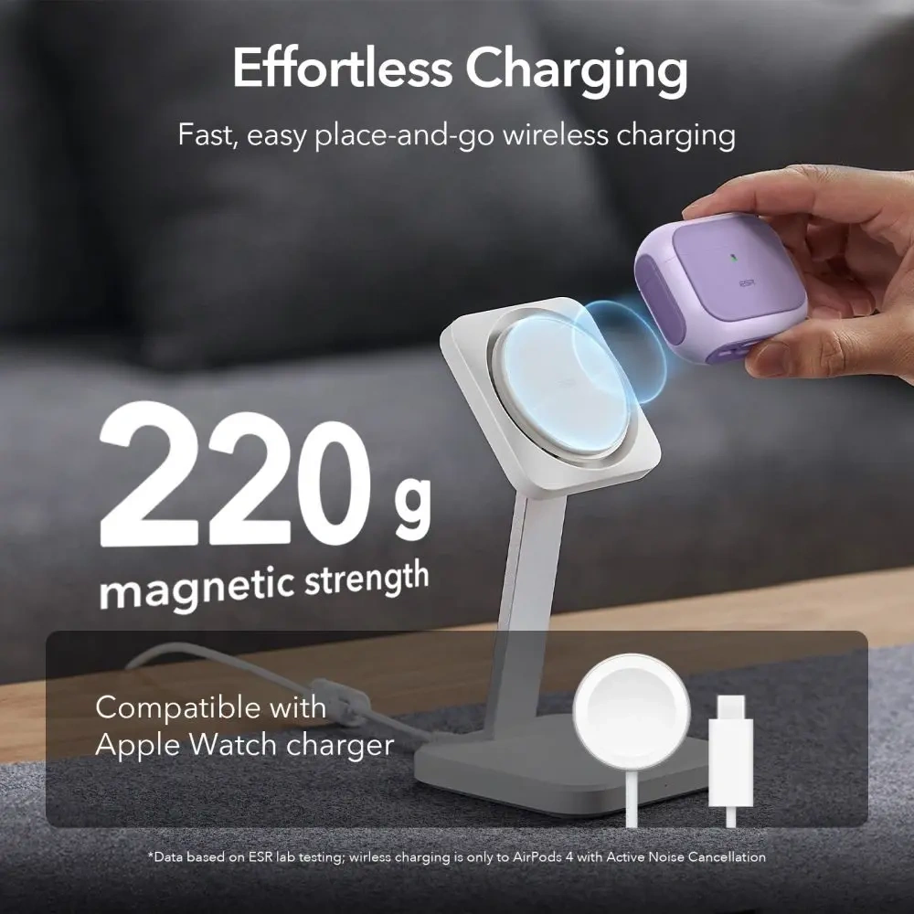 Etui ESR Orbit Halolock MagSafe Apple AirPods 4 Purple