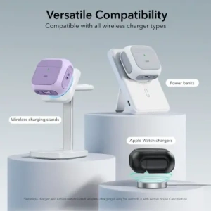 Kup ESR Orbit Halolock MagSafe Apple AirPods 4 Lila - ESR861 - {ean13} - Sklep Home Screen