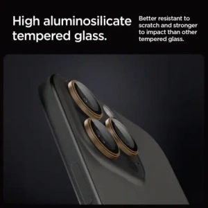 Kup Tvrzené sklo na Spigen GLAS.tR Ez Fit Optik Pro Camera Protector Apple iPhone 16 Pro / Pro Max Desert Titanium [2 PACK] - SPN16506 - {ean13} - Sklep Home Screen