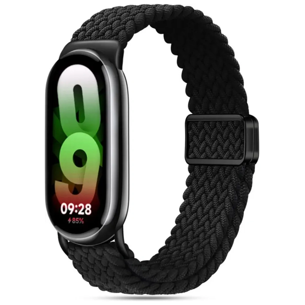 Pasek Tech-Protect Nylonmag Xiaomi Smart Band 8 / 9 / NFC Black