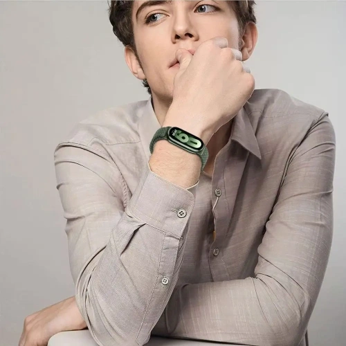 Kup Tech-Protect Nylonmag Xiaomi Smart Band 8 / 9 / NFC Jägergrün - THP3349 - {ean13} - Sklep Home Screen