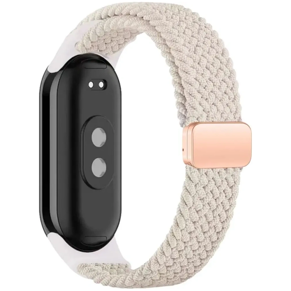 Pasek Tech-Protect Nylonmag Xiaomi Smart Band 8 / 9 / NFC Starlight