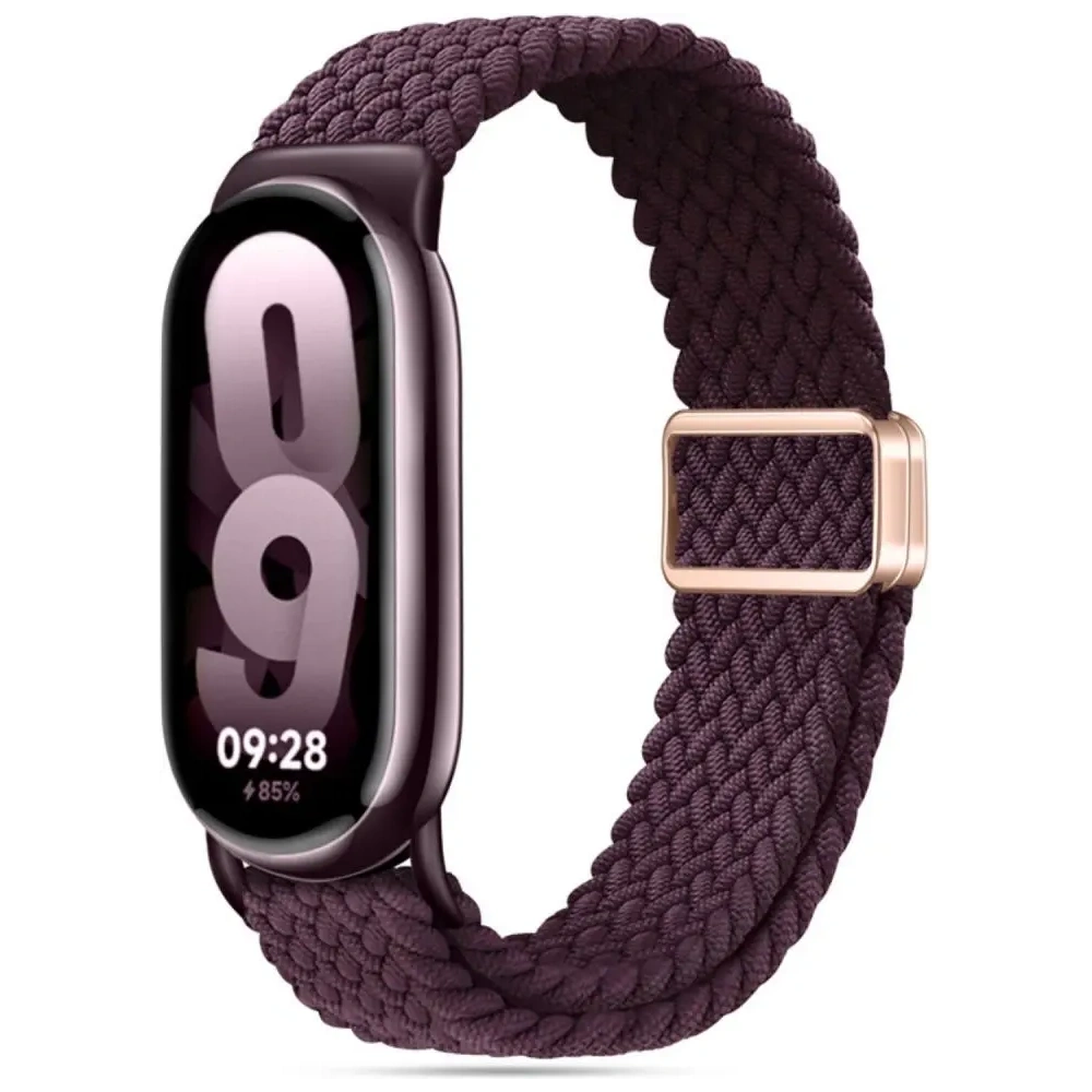 Pasek Tech-Protect Nylonmag Xiaomi Smart Band 8 / 9 / NFC Dark Cherry