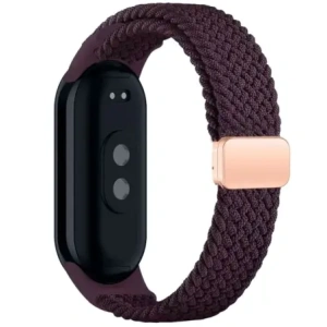 Pasek Tech-Protect Nylonmag Xiaomi Smart Band 8 / 9 / NFC Dark Cherry