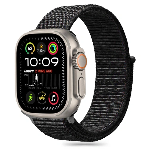 Kup Pásek Tech-Protect Nylon Apple Watch 6 / 7 / 8 / 9 / 10 / SE 40/41/42mm Černý - THP3355 - {ean13} - Sklep Home Screen