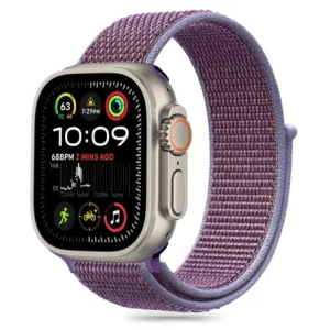 Kup Tech-Protect Nylon Apple Watch 6 / 7 / 8 / 9 / 10 / SE 40/41/42mm Flieder - THP3356 - {ean13} - Sklep Home Screen