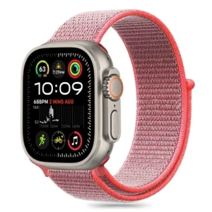 Kup Tech-Protect Nylon Apple Watch 6 / 7 / 8 / 9 / 10 / SE 40/41/42mm Heißes Pink - THP3357 - {ean13} - Sklep Home Screen