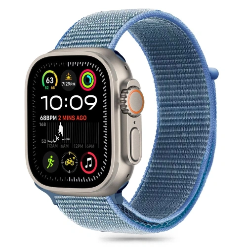 Kup Tech-Protect Nylon Apple Watch 6 / 7 / 8 / 9 / 10 / SE 40/41/42mm Babakék - THP3361 - {ean13} - Sklep Home Screen