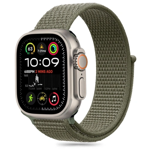 Kup Tech-Protect Nylon Apple Óra 6 / 7 / 8 / 9 / 10 / SE / Ultra 1 / 2 44/45/46/49mm Cargo Khaki - THP3362 - {ean13} - Sklep Home Screen