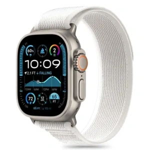 Kup Pasek Tech-Protect Nylon Stripe Apple Watch 6 / 7 / 8 / 9 / 10 / SE / Ultra 1 / 2 44/45/46/49mm Crayon Grey - THP3365 - {ean13} - Sklep Home Screen