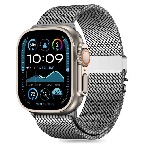 Kup Tech-Protect Milano Apple Watch 6 / 7 / 8 / 9 / 10 / SE / Ultra 1 / 2 44/45/46/49mm Ezüst - THP3367 - {ean13} - Sklep Home Screen
