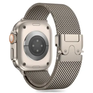 Kup Bransoleta Tech-Protect Milano Apple Watch 6 / 7 / 8 / 9 / 10 / SE / Ultra 1 / 2 44/45/46/49mm Titanium - THP3368 - {ean13} - Sklep Home Screen