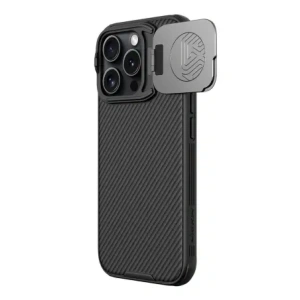 Kup Etui Nillkin CamShield Prop Case Apple iPhone 16 Pro czarne - NLK1612 - {ean13} - Sklep Home Screen