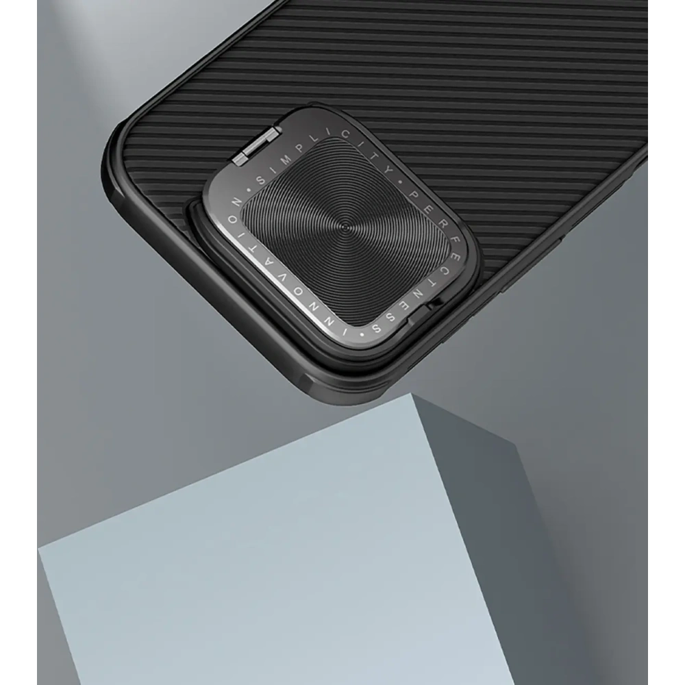 Etui Nillkin CamShield Prop Case Apple iPhone 16 Pro czarne