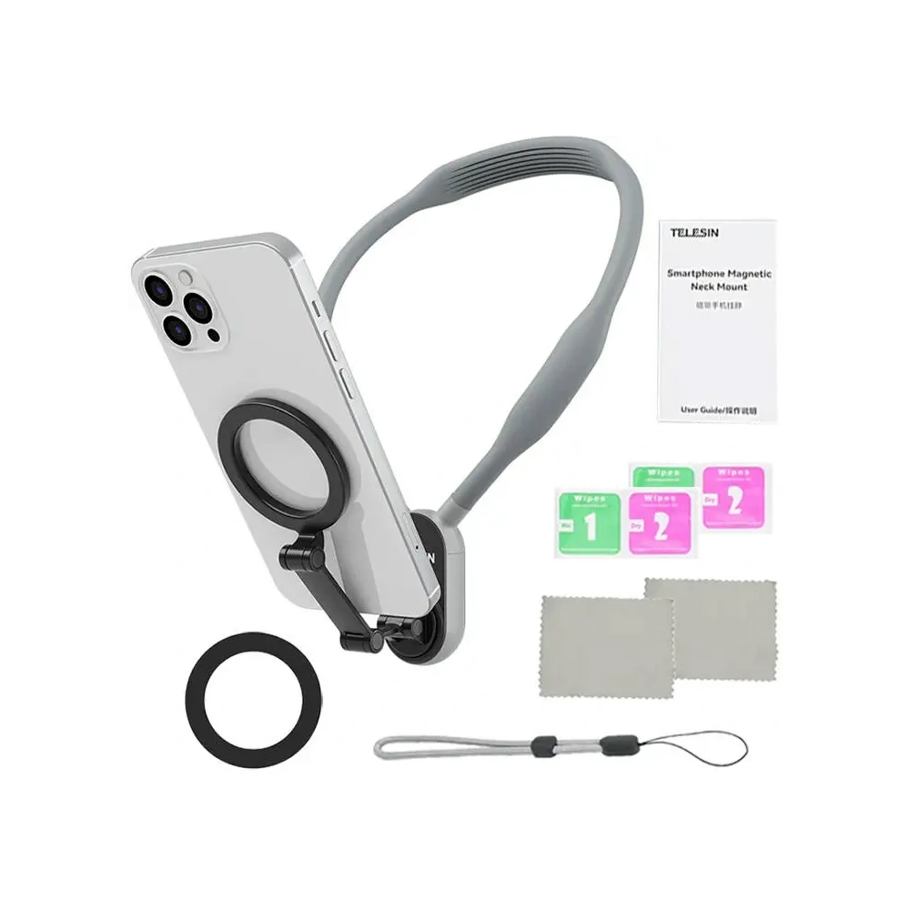 Magnetyczny uchwyt na szyję TELESIN MNM-002 do telefonu