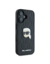 Kup Karl Lagerfeld KLHCP16SPGKLKIPK Apple iPhone 16 kemény tok Monogram Karl Head Pin fekete - KLD21743 - {ean13} - Sklep Home Screen