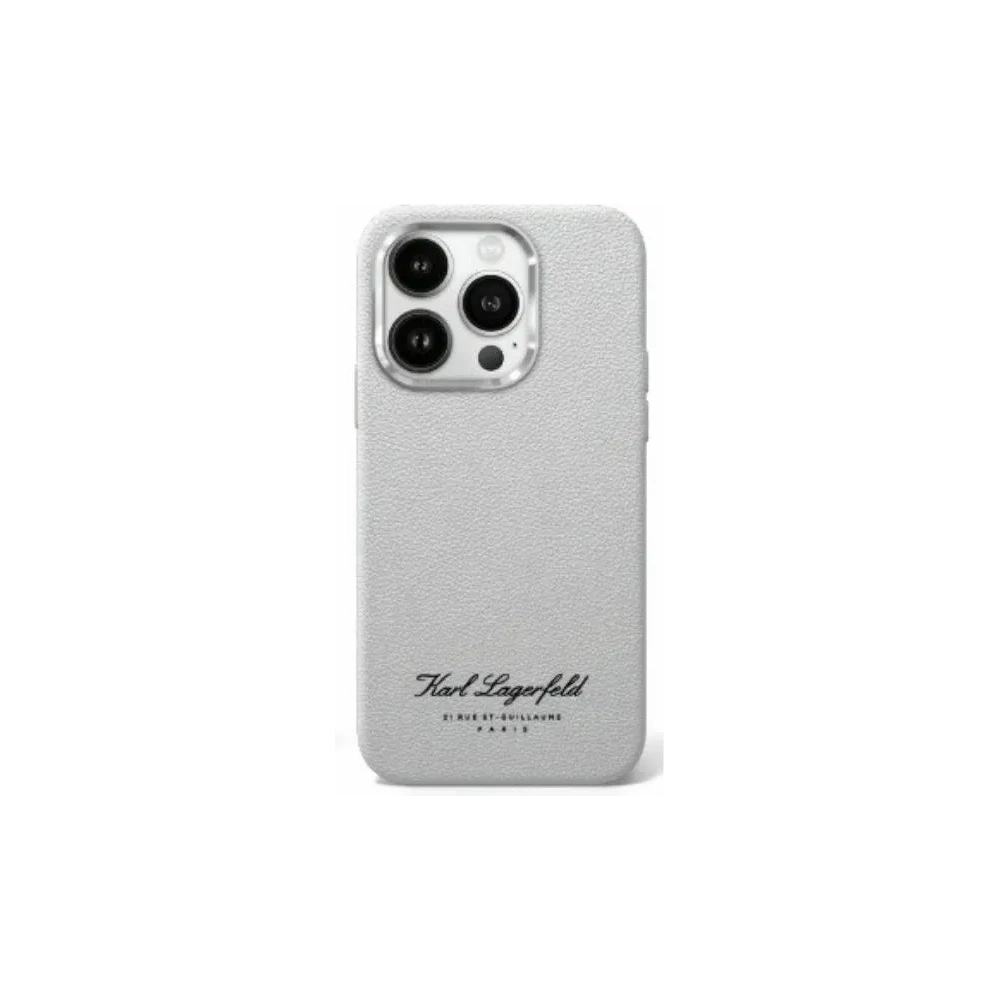 Etui Karl Lagerfeld KLHCP16SPGWCMKHG Apple iPhone 16 hardcase hotel RSG szary/grey