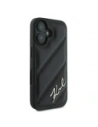 Kup Karl Lagerfeld KLHCP16SPQDSMGK Apple iPhone 16 Hardcase Quilted Signature schwarz - KLD21745 - {ean13} - Sklep Home Screen