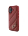 Kup Etui Karl Lagerfeld KLHCP16SPQDSMGR Apple iPhone 16 hardcase Quilted Signature czerwony/red - KLD21746 - {ean13} - Sklep Home Screen