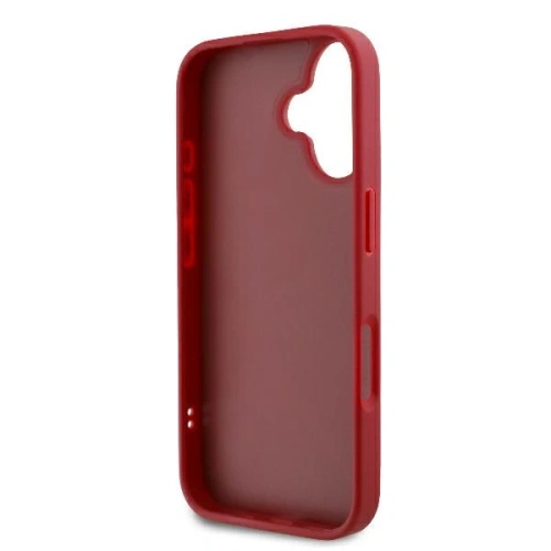 Buy Karl Lagerfeld KLHCP16SPQDSMGR Apple iPhone 16 hardcase Quilted Signature red - KLD21746 - {ean13} - Home Screen Store Europe