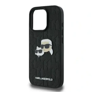 Kup Etui Karl Lagerfeld KLHCP16XPGKLKCPK Apple iPhone 16 Pro Max hardcase Monogram Karl&Chaoupette Head Pin černý/black - KLD21749 - {ean13} - Sklep Home Screen