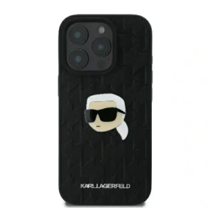 Kup Etui Karl Lagerfeld KLHCP16XPGKLKIPK Apple iPhone 16 Pro Max hardcase Monogram Karl Head Pin černý/black - KLD21750 - {ean13} - Sklep Home Screen