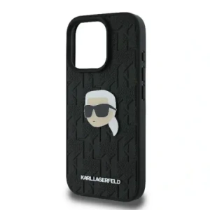 Kup Etui Karl Lagerfeld KLHCP16XPGKLKIPK Apple iPhone 16 Pro Max hardcase Monogram Karl Head Pin černý/black - KLD21750 - {ean13} - Sklep Home Screen