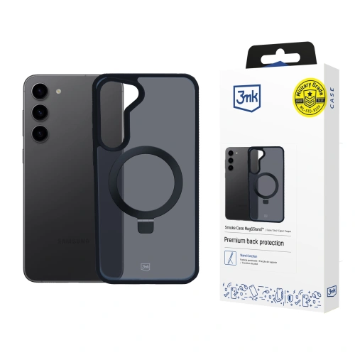 Kup Etui 3MK Smoke Case Samsung Galaxy S24 Plus + MagSafe & Stand - 3MK15692 - {ean13} - Sklep Home Screen