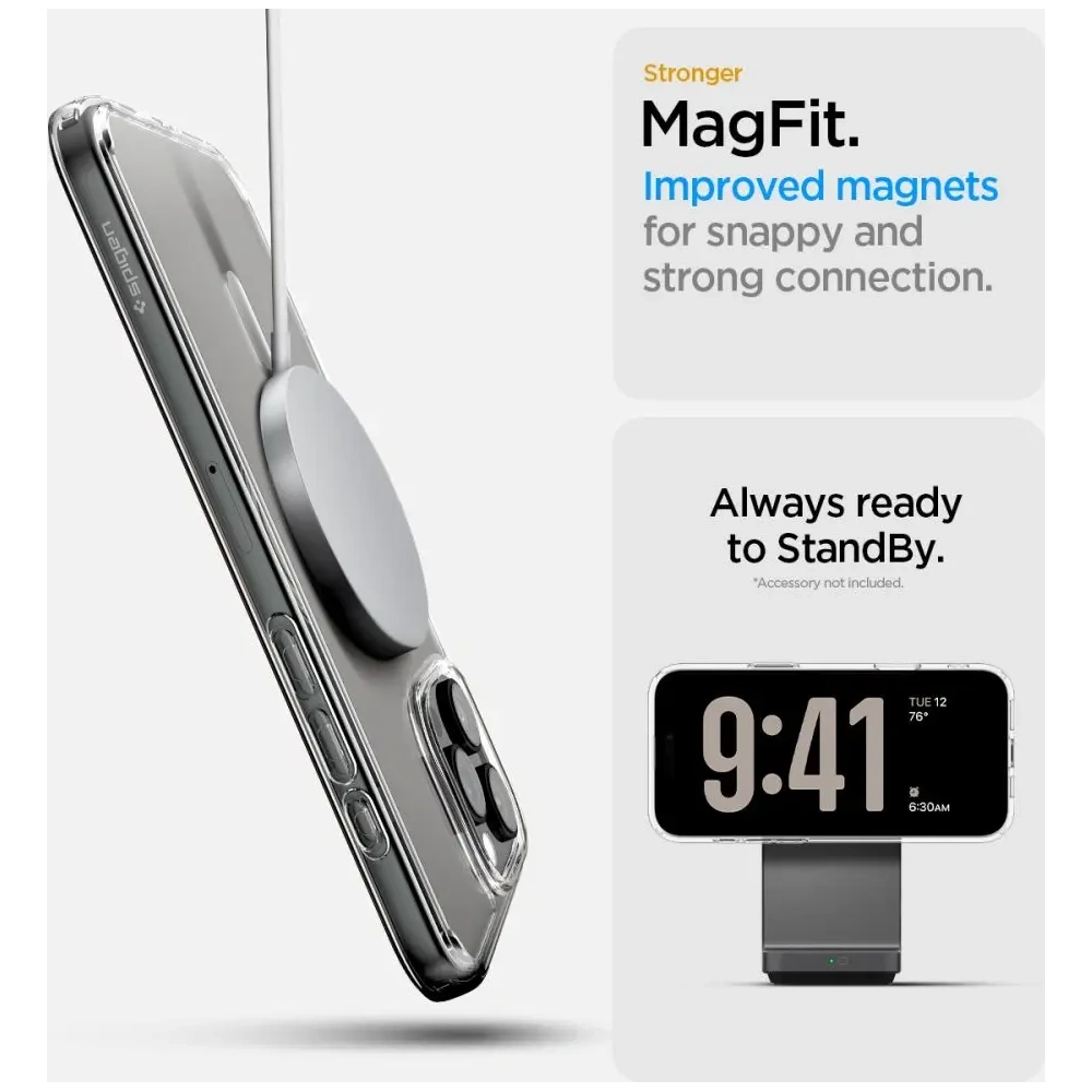 Etui Spigen Ultra Hybrid T Mag MagSafe Apple iPhone 16 Pro Max White