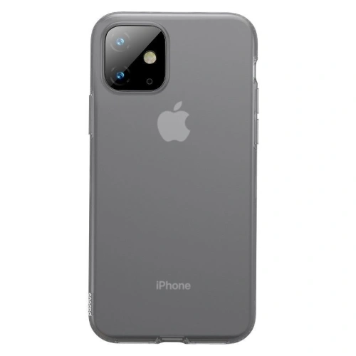 Kup Etui silikonowe Baseus Jelly Liquid Silica Gel Case do iPhone 11 6,1 (czarne) - BSU1216BLK - {ean13} - Sklep Home Screen