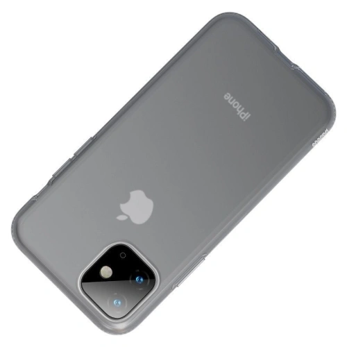 Kup Etui silikonowe Baseus Jelly Liquid Silica Gel Case do iPhone 11 6,1 (czarne) - BSU1216BLK - {ean13} - Sklep Home Screen