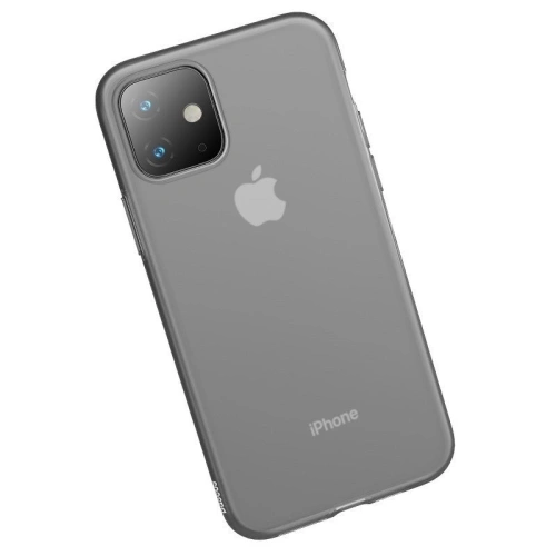 Kup Etui silikonowe Baseus Jelly Liquid Silica Gel Case do iPhone 11 6,1 (czarne) - BSU1216BLK - {ean13} - Sklep Home Screen