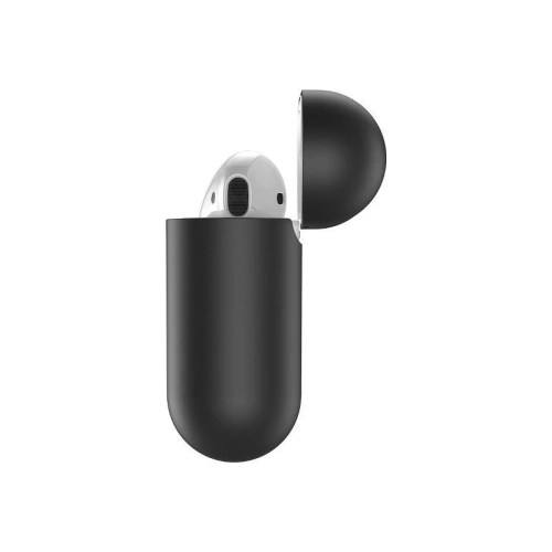 Kup Baseus Apple Tasche Let's go Woven Label Haken AirPods 1/2 Grau Gelb - BSU1218GRY - {ean13} - Sklep Home Screen