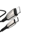 Kup Baseus USB-C zu Lightning PD Kabel Horizontal, Power Delivery, LED, 2m (schwarz) - BSU1219BLK - {ean13} - Sklep Home Screen