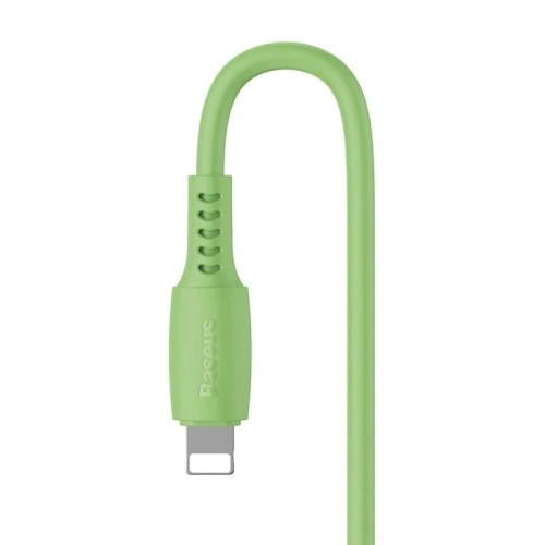 Kup USB-C to Lightning kábel Baseus Színes, PD, 18W, 1.2m (zöld) - BSU1220GRN - {ean13} - Sklep Home Screen