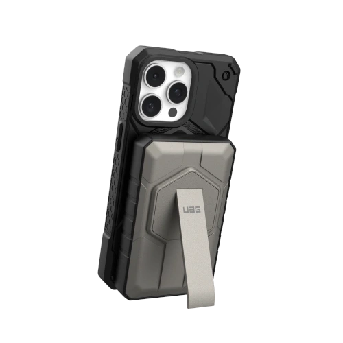 Buy Powerbank with stand UAG Urban Armor Gear Rugged 10K 10000mAh 10W MagSafe black-grey - UAG1442 - {ean13} - Home Screen Store Europe