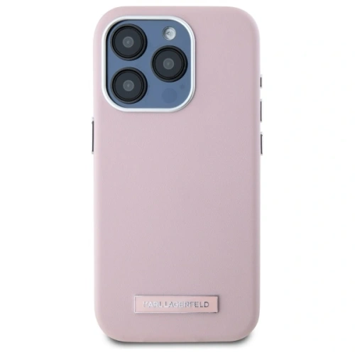Kup Karl Lagerfeld KLHMP15XPGMSRPP Apple iPhone 15 Pro Max Hardcase FW Metallplatte MagSafe pink - KLD21752 - {ean13} - Sklep Home Screen