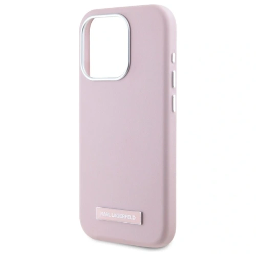 Kup Etui Karl Lagerfeld KLHMP15XPGMSRPP Apple iPhone 15 Pro Max hardcase FW Metal Plate MagSafe růžový/pink - KLD21752 - {ean13} - Sklep Home Screen