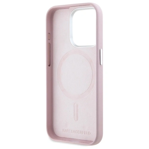 Kup Karl Lagerfeld KLHMP15XPGMSRPP Apple iPhone 15 Pro Max Hardcase FW Metallplatte MagSafe pink - KLD21752 - {ean13} - Sklep Home Screen