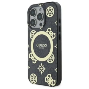 Kup Etui Guess GUHMP16LH4PYEEK Apple iPhone 16 Pro hardcase IML Peony On 4G Background MagSafe černý/black - GUE3652 - {ean13} - Sklep Home Screen