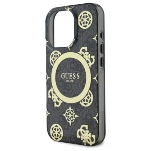 Kup Etui Guess GUHMP16LH4PYEEK Apple iPhone 16 Pro hardcase IML Peony On 4G Background MagSafe černý/black - GUE3652 - {ean13} - Sklep Home Screen