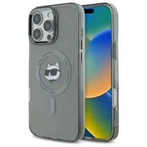 Kup Etui Karl Lagerfeld KLHMP16LHLSCHK Apple iPhone 16 Pro hardcase IML Metal Choupette Head MagSafe černý/black - KLD21754 - {ean13} - Sklep Home Screen