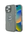Karl Lagerfeld KLHMP16LHLSCHK Apple iPhone 16 Pro hardcase IML Metal Choupette Head MagSafe black