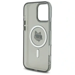 Kup Karl Lagerfeld KLHMP16LHLSCHK Apple iPhone 16 Pro keménytok IML Fém Choupette Fej MagSafe fekete - KLD21754 - {ean13} - Sklep Home Screen