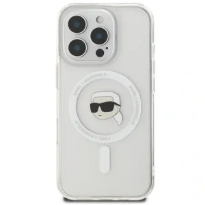 Kup Etui Karl Lagerfeld KLHMP16LHLSKIH Apple iPhone 16 Pro hardcase IML Metal Karl Head MagSafe bílý/white - KLD21755 - {ean13} - Sklep Home Screen
