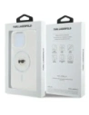 Buy Karl Lagerfeld KLHMP16LHLSKIH Apple iPhone 16 Pro hardcase IML Metal Karl Head MagSafe white - KLD21755 - {ean13} - Home Screen Store Europe