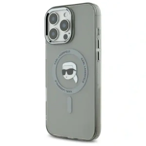 Kup Karl Lagerfeld KLHMP16LHLSKIK Apple iPhone 16 Pro Hardcase IML Metall Karl Kopf MagSafe schwarz - KLD21756 - {ean13} - Sklep Home Screen
