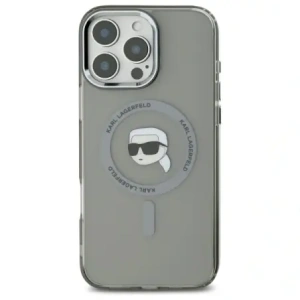 Kup Karl Lagerfeld KLHMP16LHLSKIK Apple iPhone 16 Pro Hardcase IML Metall Karl Kopf MagSafe schwarz - KLD21756 - {ean13} - Sklep Home Screen